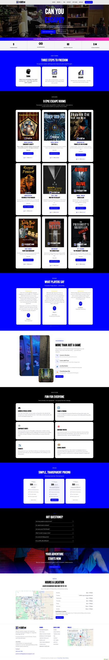 Epic Escape Game