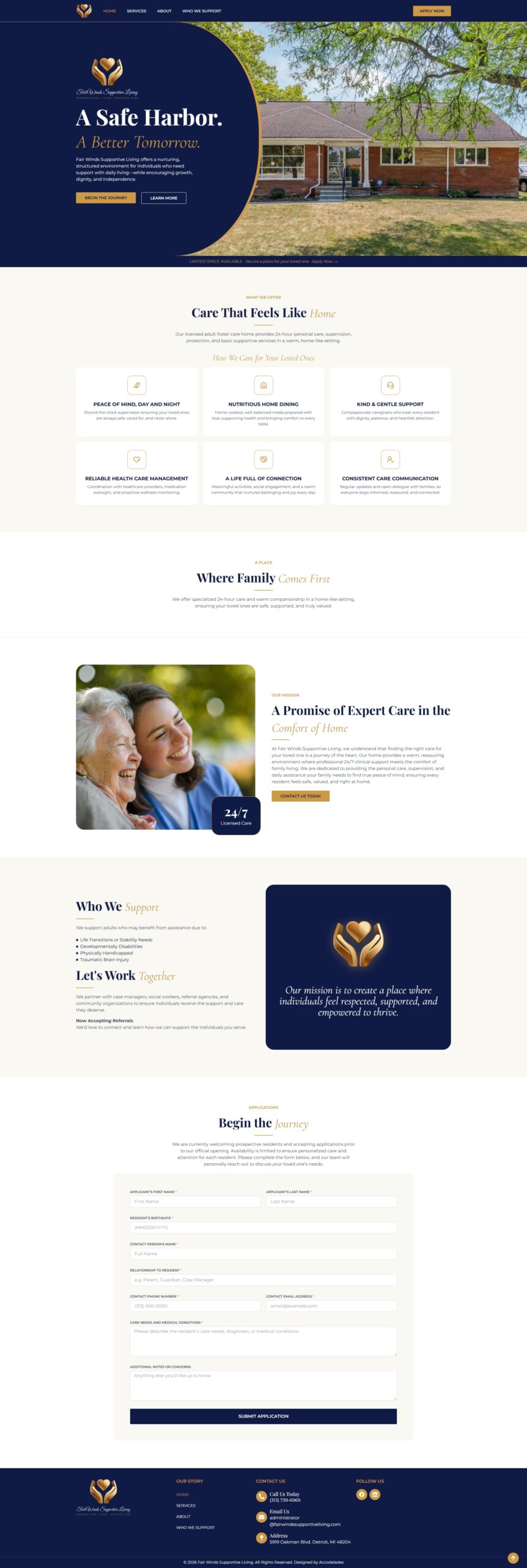 Fair Wind Supportive Living