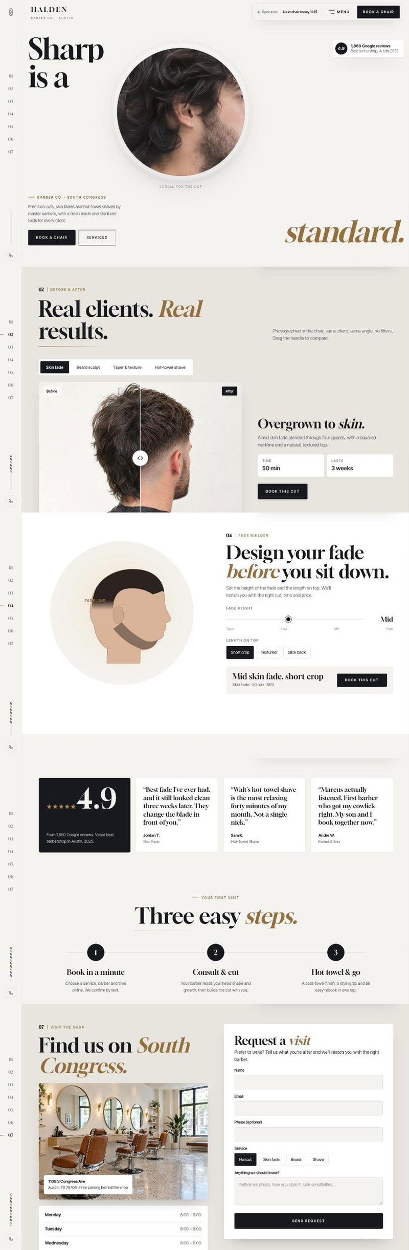 HALDEN Barber Co.